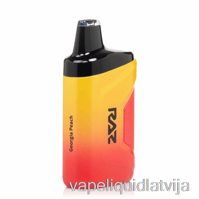 Raz Ca6000 0% Nulles Nikotīna Vienreizējās Lietošanas Georgia Persiku Vape šķidrums